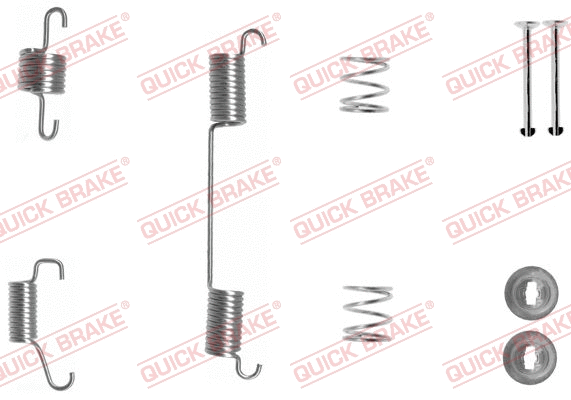 Accessory Kit, brake shoes (105-0828-1)