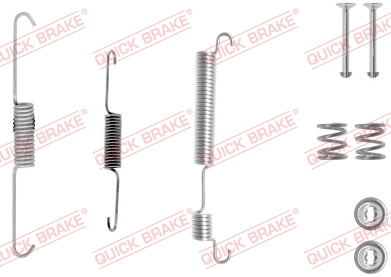 Accessory Kit, brake shoes (105-0770-1L)