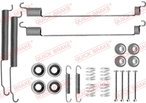 Accessory Kit, brake shoes (105-0768)