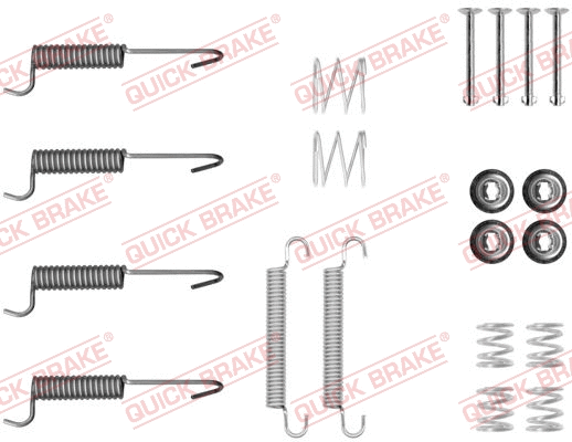 Accessory Kit, parking brake shoes (105-0047)