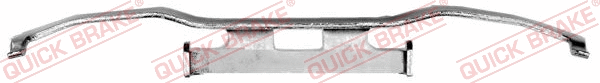 Accessory Kit, disc brake pad (109-1213-1)