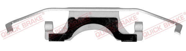 Accessory Kit, disc brake pad (109-1843R-1)