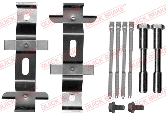 Accessory Kit, disc brake pad (109-1894)