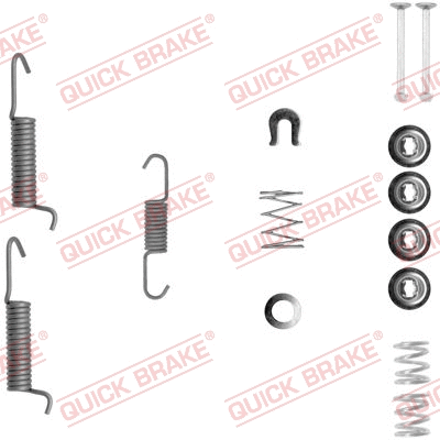 Accessory Kit, parking brake shoes (105-0821-1)