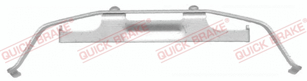 Accessory Kit, disc brake pad (109-1642-1)