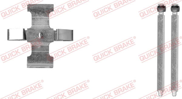 Accessory Kit, disc brake pad (109-0076-1)
