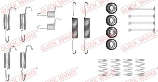 Accessory Kit, parking brake shoes (105-0025)