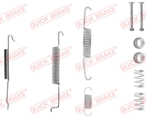 Accessory Kit, brake shoes (105-0680-1R)