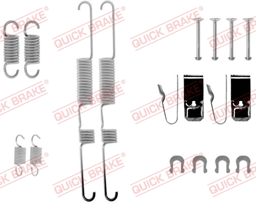 Accessory Kit, brake shoes (105-0582)