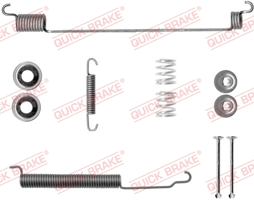Accessory Kit, brake shoes (105-0768-1)