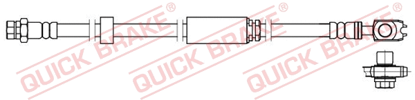 Brake Hose (58.871X)