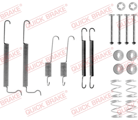 Accessory Kit, brake shoes (105-0744)
