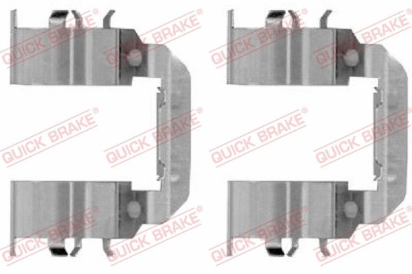 Accessory Kit, disc brake pad (109-1782-1)