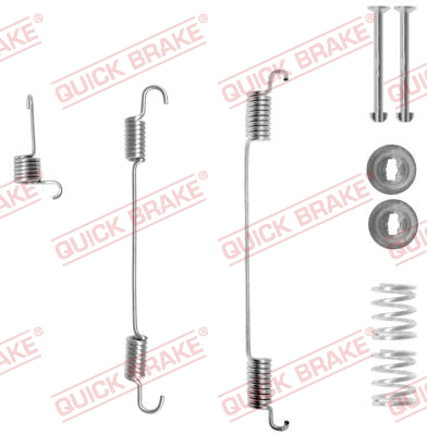 Accessory Kit, brake shoes (105-0021-1R)