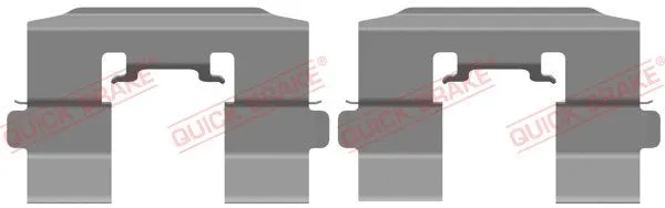 Accessory Kit, disc brake pad (109-0115R-1)