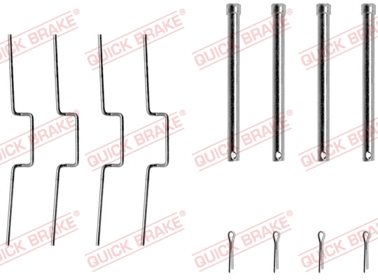 Accessory Kit, disc brake pad (109-1176)
