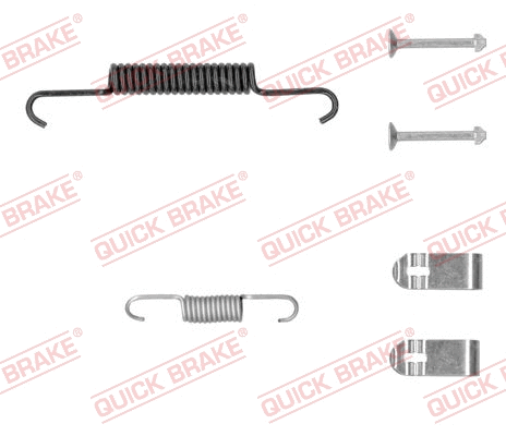 Accessory Kit, parking brake shoes (105-0881-1)