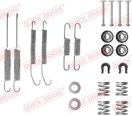 Accessory Kit, brake shoes (105-0718)