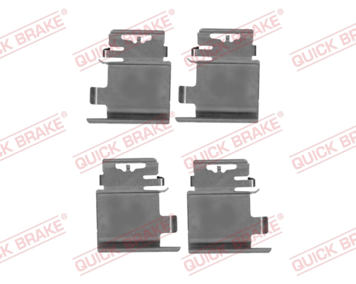 Accessory Kit, disc brake pad (109-0159R-1)