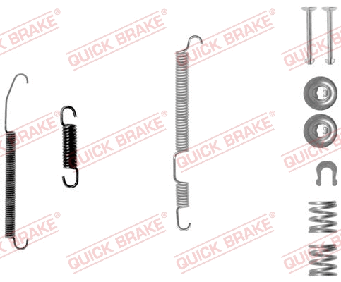 Accessory Kit, brake shoes (105-0760-1)