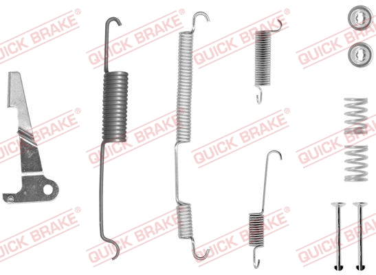 Accessory Kit, brake shoes (105-0062X-1R)