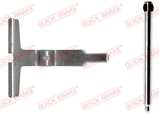 Accessory Kit, disc brake pad (109-1661-1)