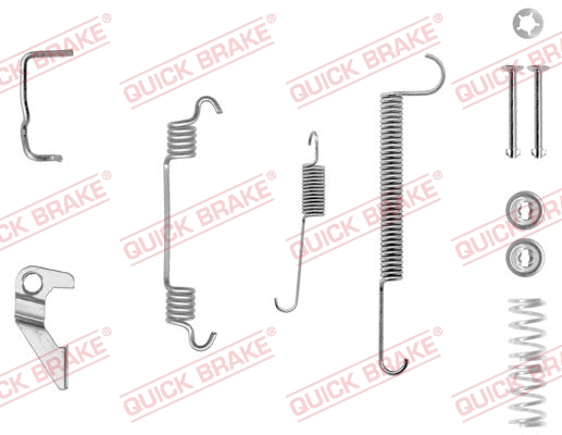 Accessory Kit, brake shoes (105-1902X-1R)