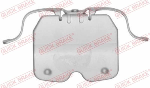 Accessory Kit, disc brake pad (109-1759-1)