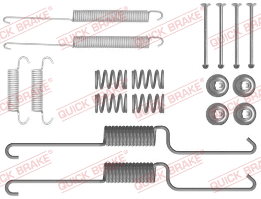 Accessory Kit, brake shoes (105-0026X-02)