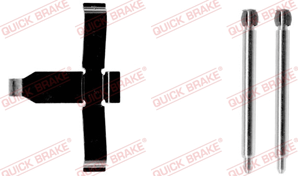 Accessory Kit, disc brake pad (109-1127-1)