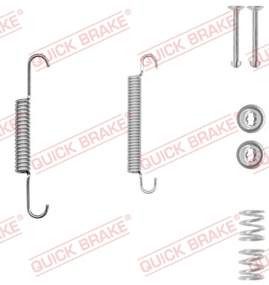 Accessory Kit, parking brake shoes (105-0020-1)