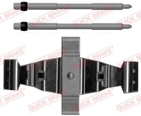 Accessory Kit, disc brake pad (109-0108-1)