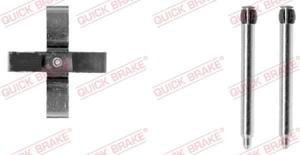 Accessory Kit, disc brake pad (109-1266-1)