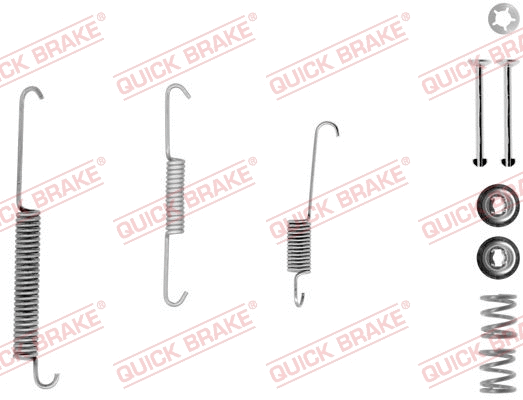 Accessory Kit, brake shoes (105-0754-1)