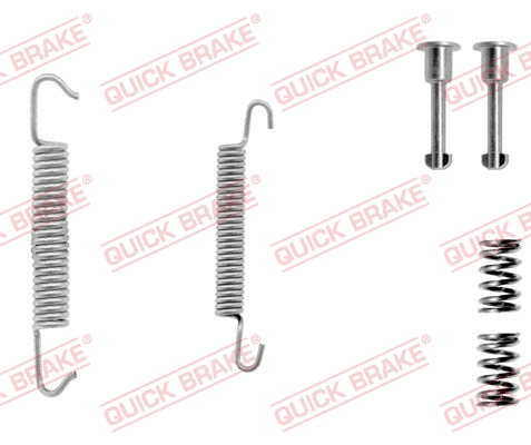 Accessory Kit, parking brake shoes (105-0621-1)