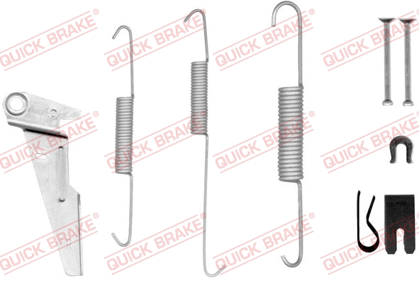 Accessory Kit, brake shoes (105-0854X-1R)