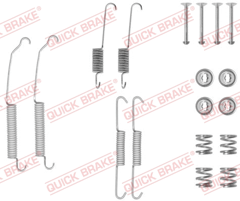 Accessory Kit, brake shoes (105-0701)
