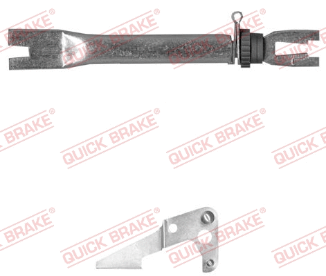 Adjuster Set, drum brake (10253024-1R)