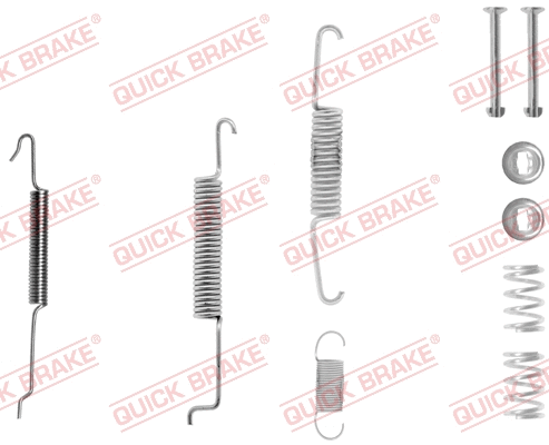 Accessory Kit, brake shoes (105-0680-1L)