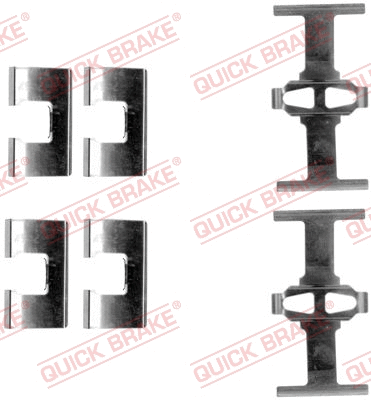 Accessory Kit, disc brake pad (109-1203)