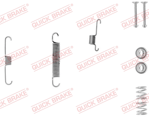 Accessory Kit, brake shoes (105-0012-1R)
