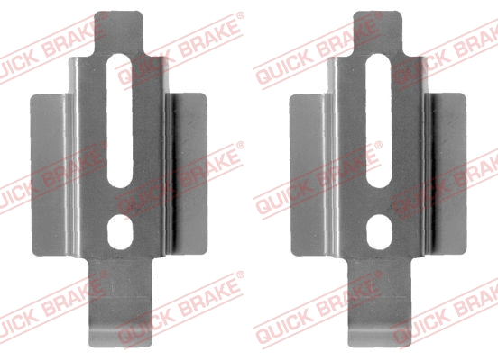 Accessory Kit, disc brake pad (109-1178)