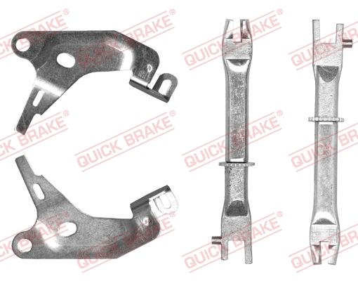 Adjuster Set, drum brake (108 53 005)