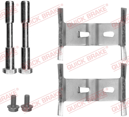 Accessory Kit, disc brake pad (109-1658)