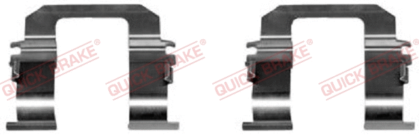 Accessory Kit, disc brake pad (109-1275-1)