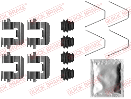 Accessory Kit, disc brake pad (109-0046)