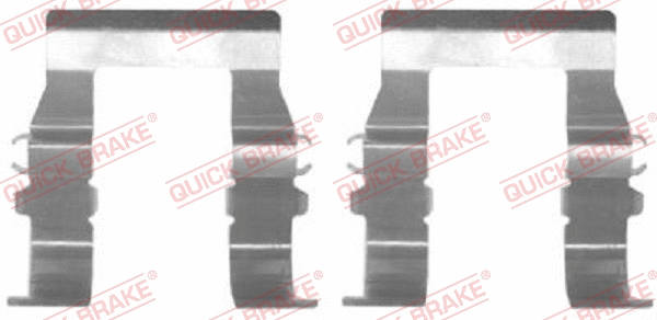 Accessory Kit, disc brake pad (109-1194-1)