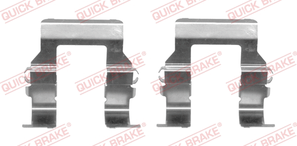 Accessory Kit, disc brake pad (109-1279-1)