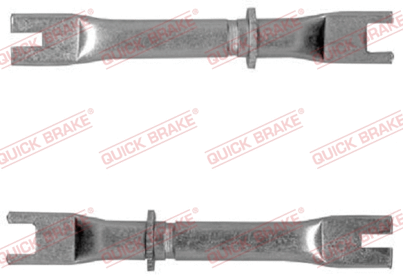 Adjuster Set, drum brake (111 53 007R)