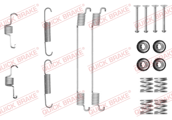 Accessory Kit, brake shoes (105-0889)